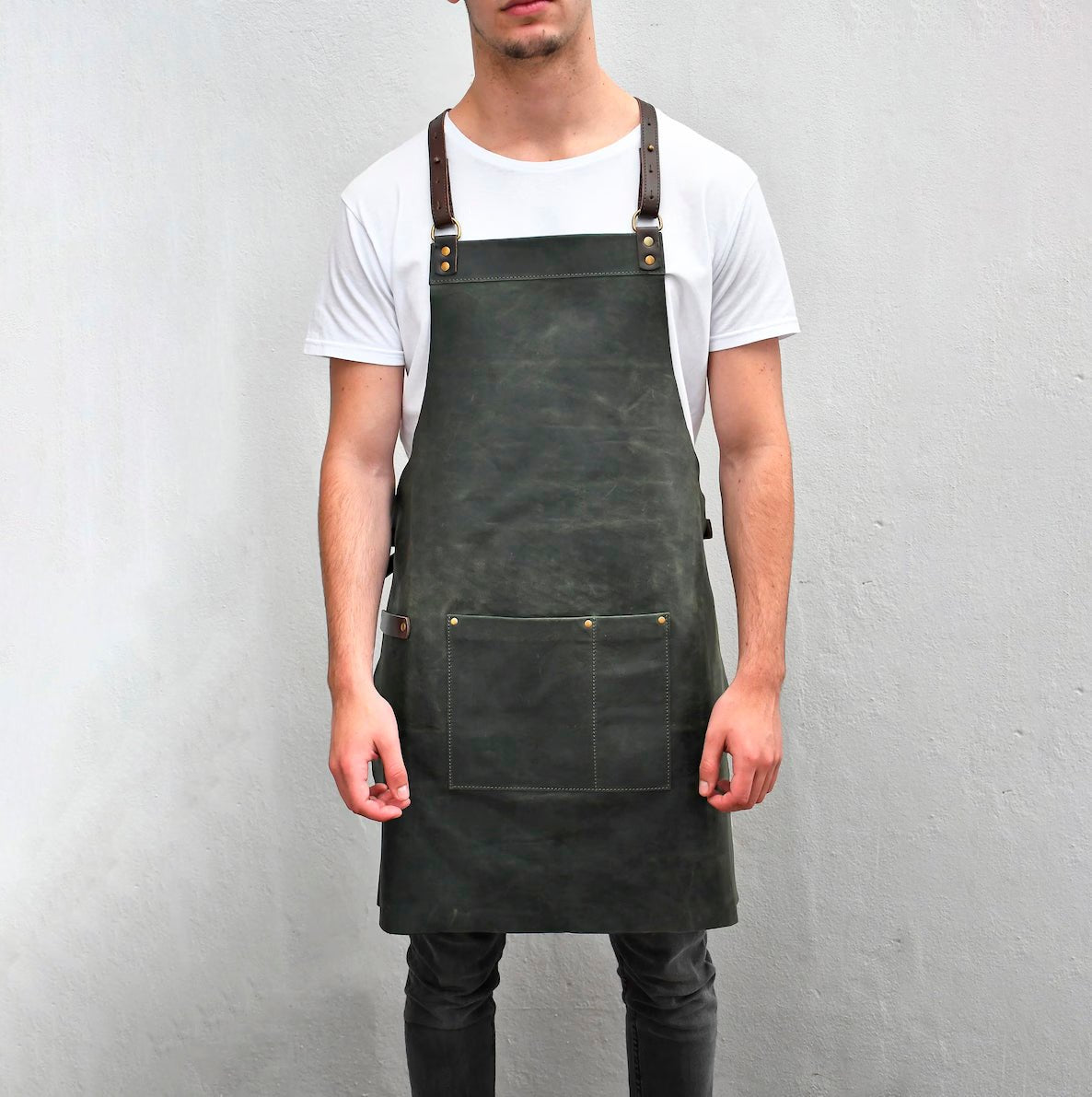Leather ApronBlackGaucholife