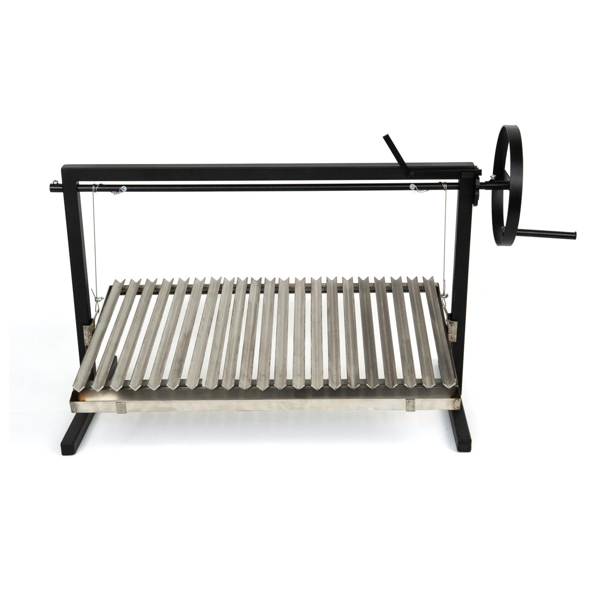 Santa Maria Grill V Shape - Stainless Steel GrateMediumGaucholife