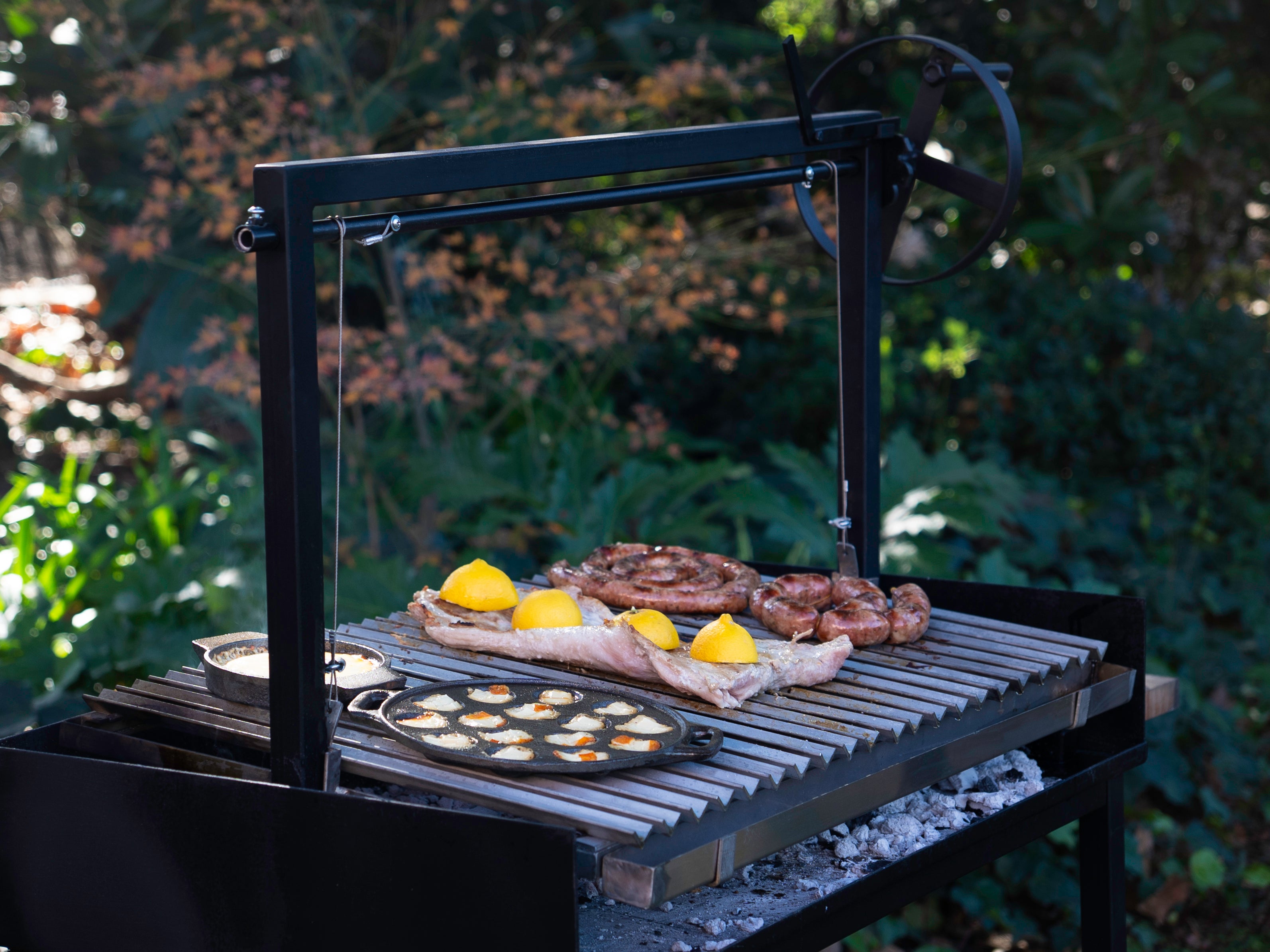 Santa Maria Grill V Shape - Stainless Steel Grate