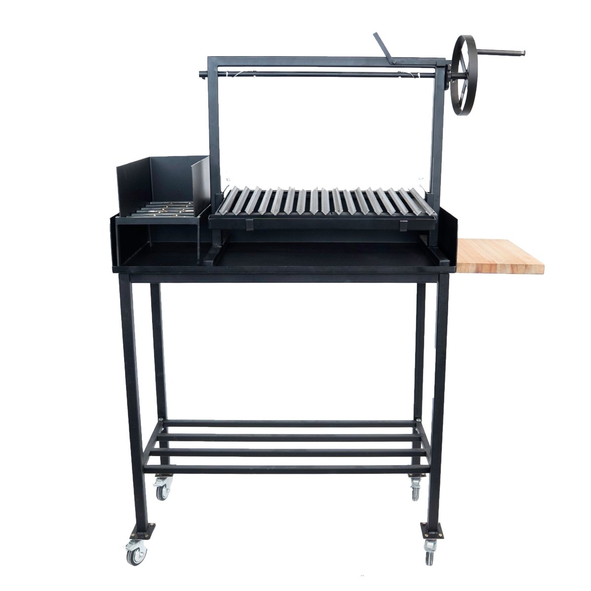 Argentine Small Iron Santa Maria grill with braseroRound BarsGaucholife