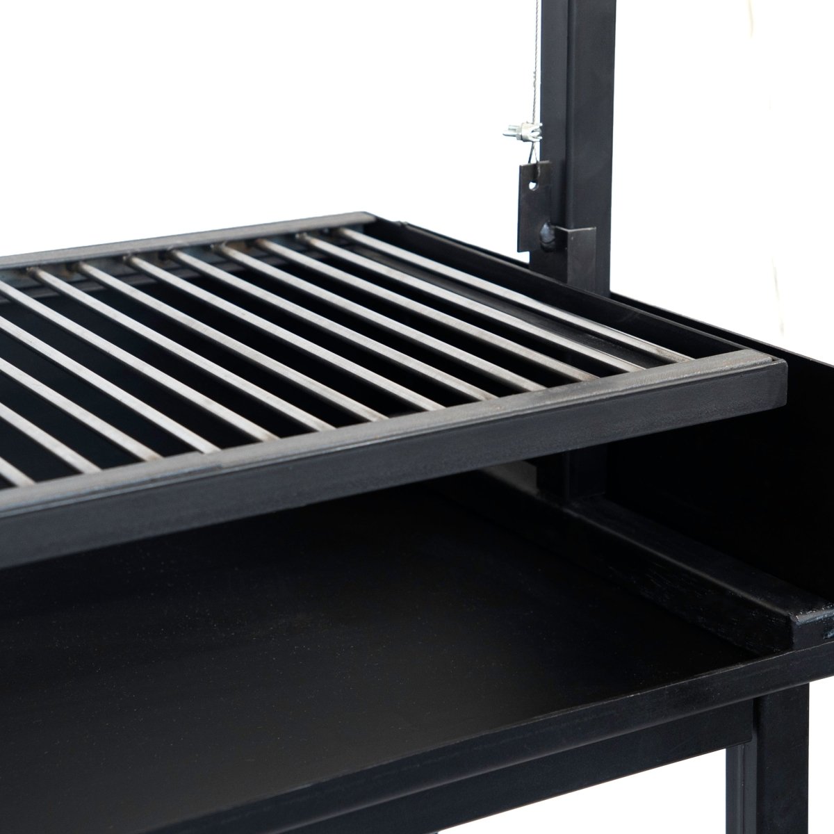 Argentine Small Iron Santa Maria grill with braseroRound BarsGaucholife