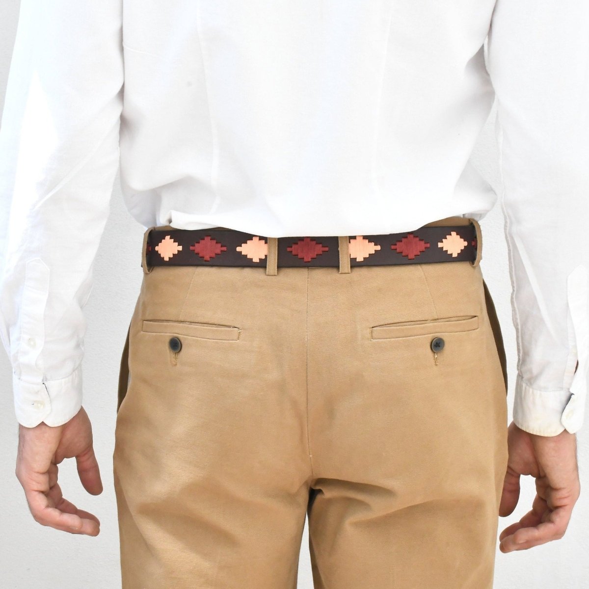 Embroidered Belt (Pink)30Gaucholife