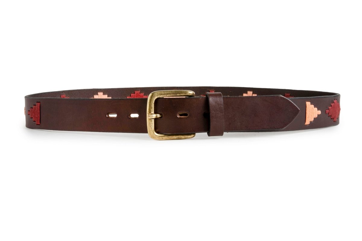 Embroidered Belt (Pink)30Gaucholife