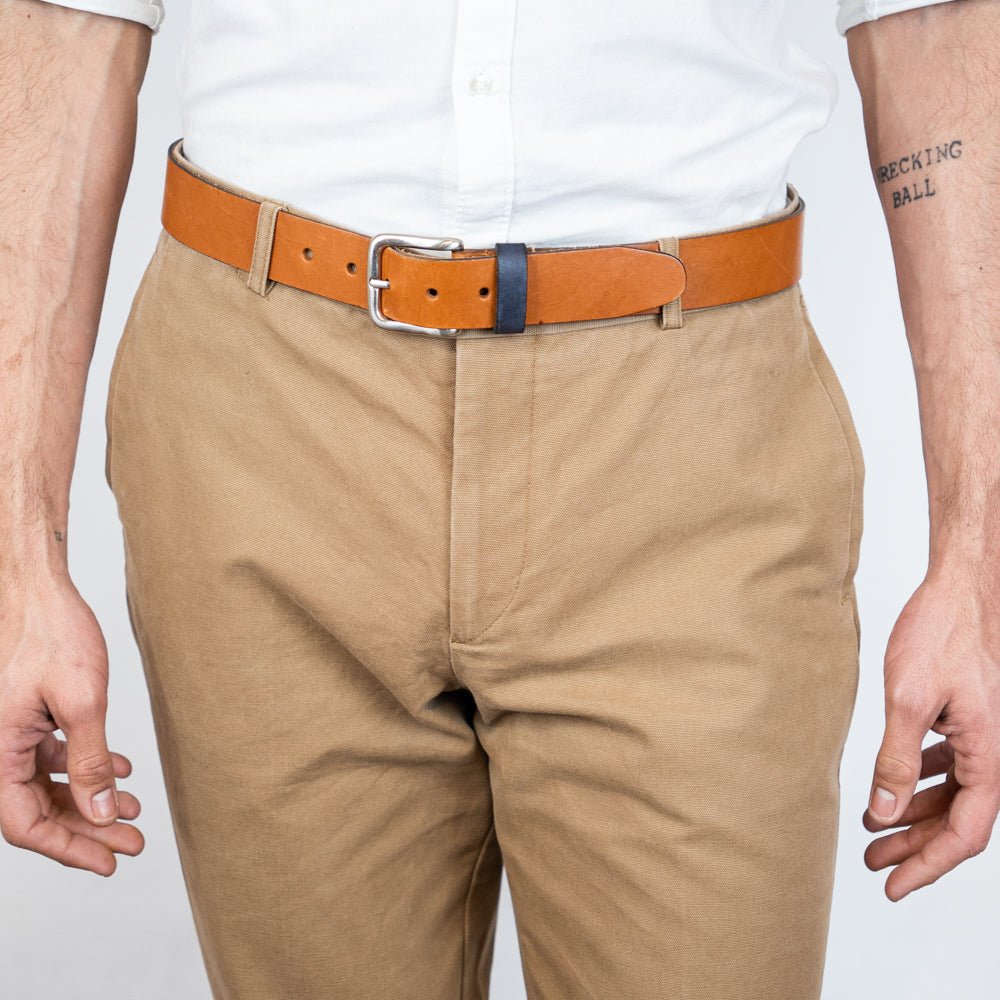 Vegetable - Tanned Leather Polo Belt (Tan)30Gaucholife