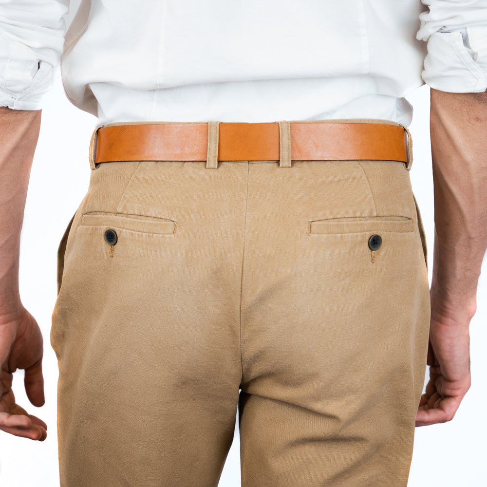 Vegetable - Tanned Leather Polo Belt (Tan)30Gaucholife