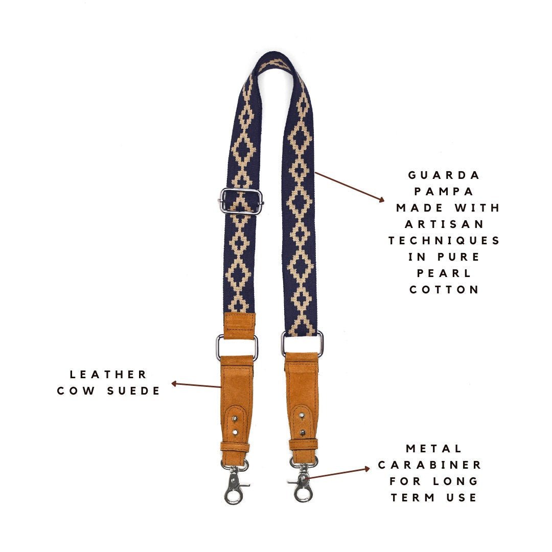 Crossbody Bag Strap, Replaceable Shoulder StrapBLUE REDGaucholife