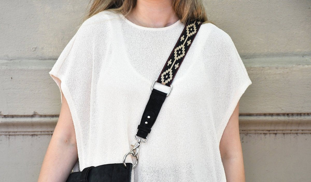 Crossbody Bag Strap, Replaceable Shoulder StrapBEIGE BLACKGaucholife