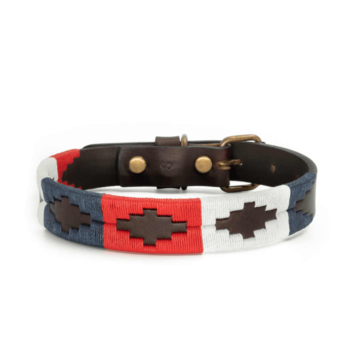 Embroidered Leather Dog Collar (Ceibo)XSGaucholife