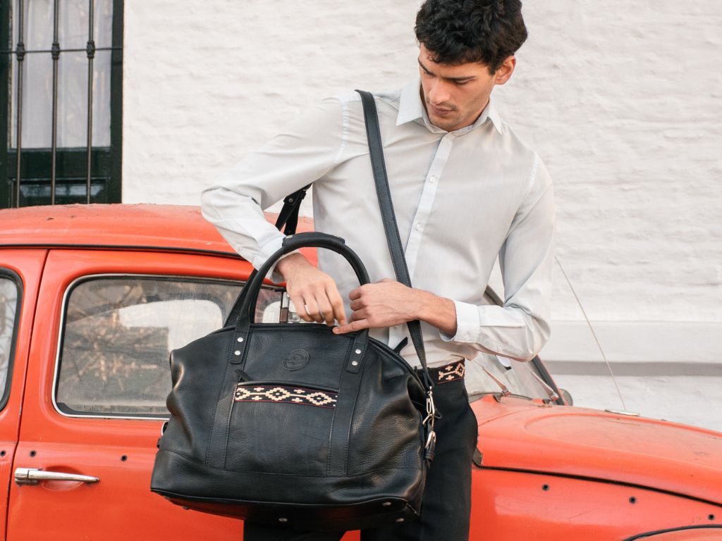 Full Grain Leather Weekender BagGaucholife