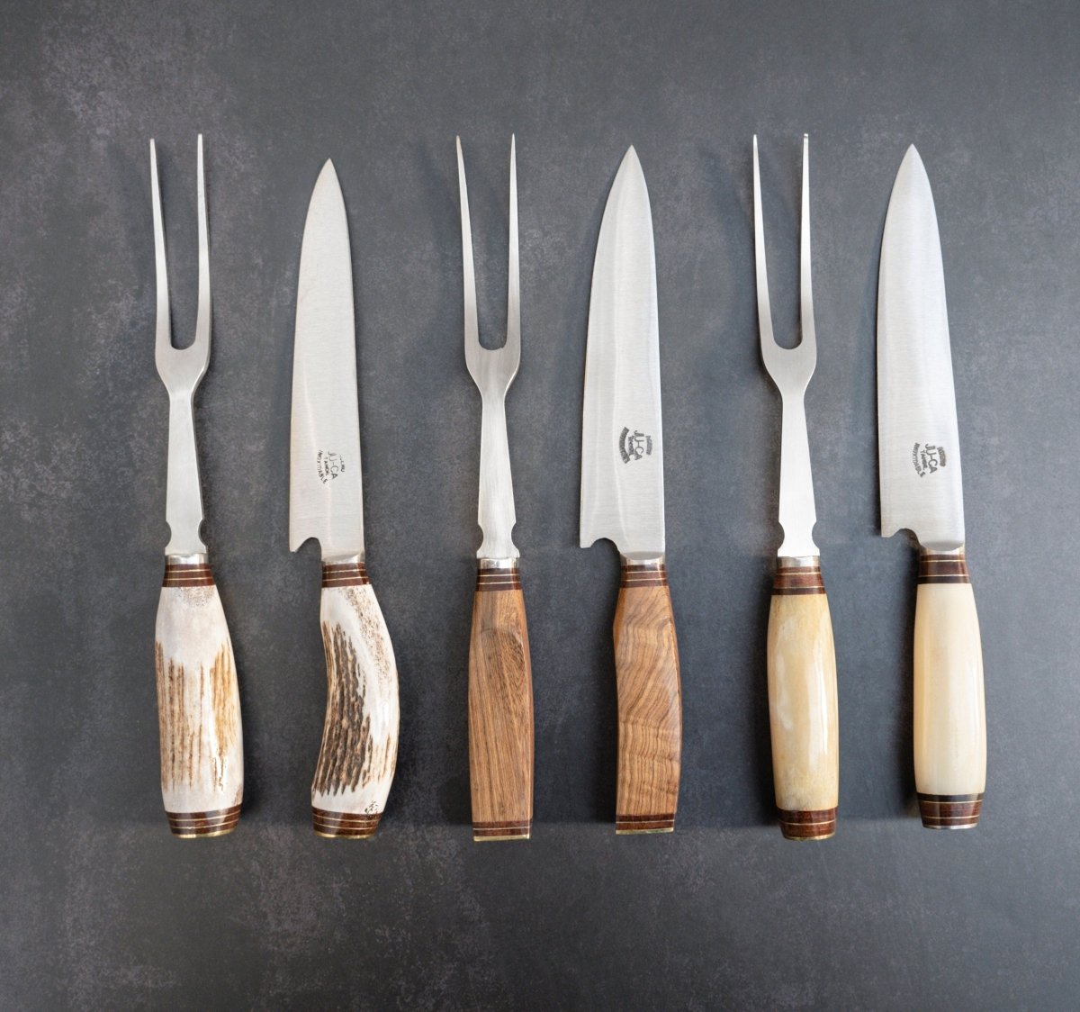 Gaucho Knife and Fork Carving Set,BoneGaucholife