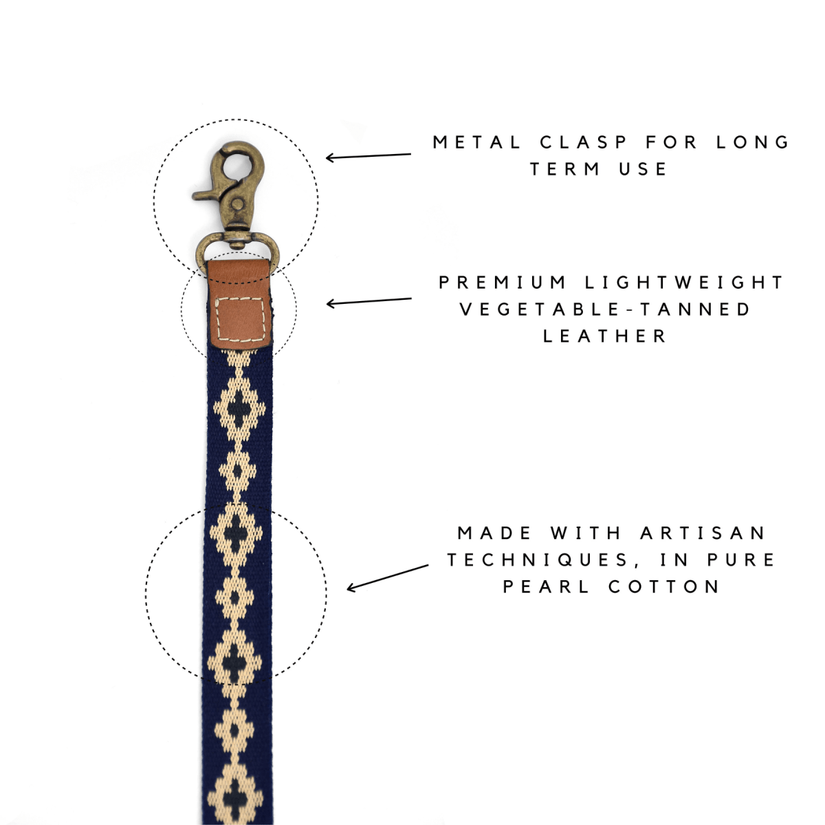 Wrist Lanyard (Blue)Gaucholife