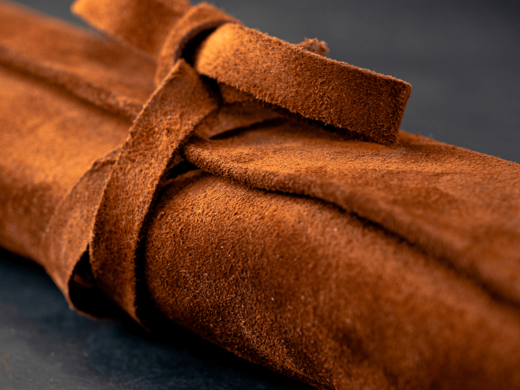 Leather Suede Chef RollGaucholife