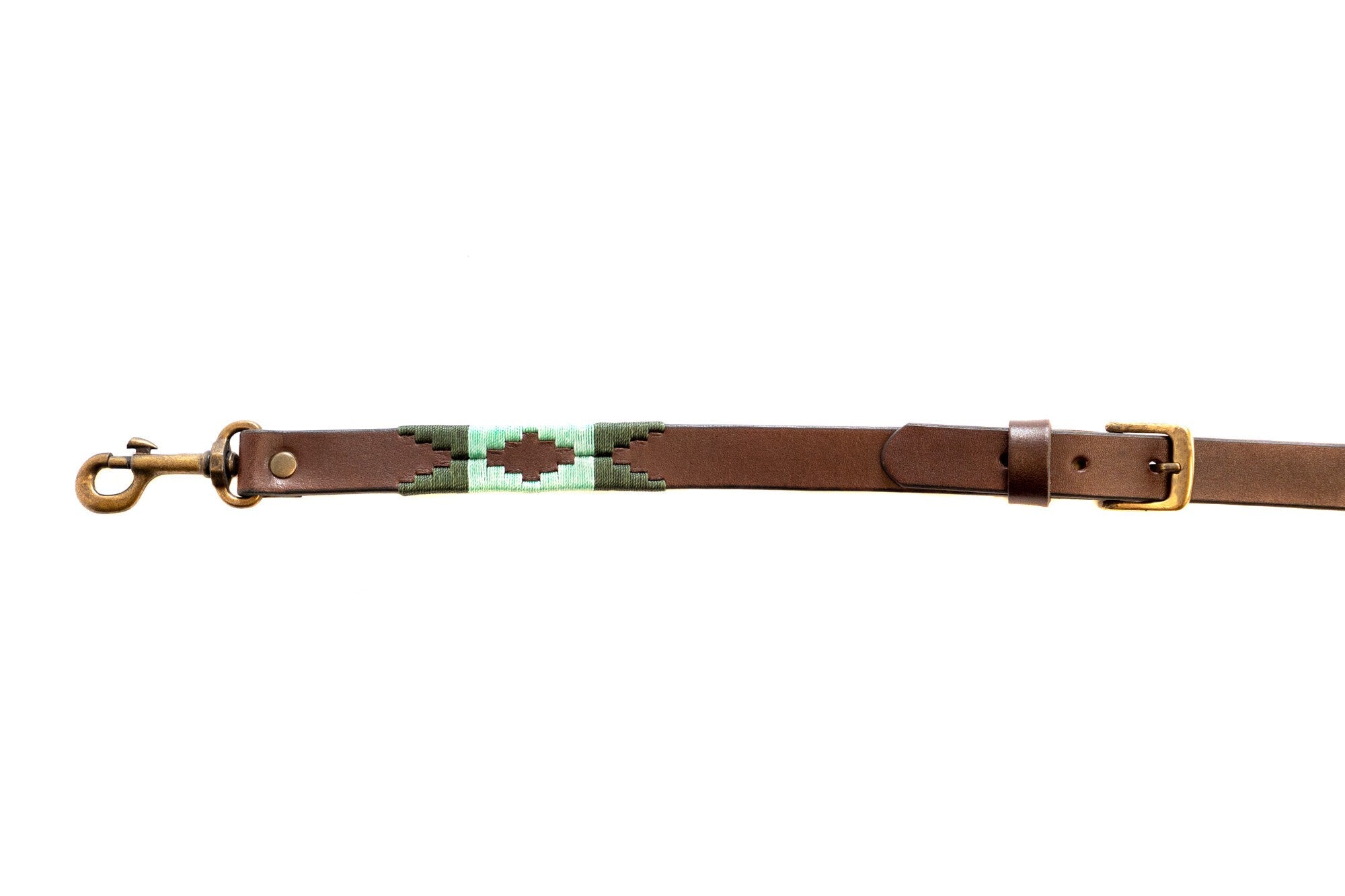 Gaucholife Leather Crossbody Embroidered Bag Strap