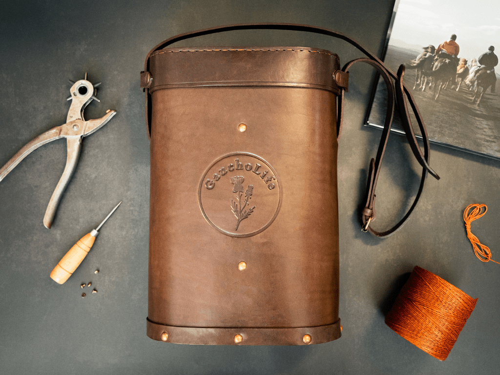 Mate gourd set bagBrownGaucholife