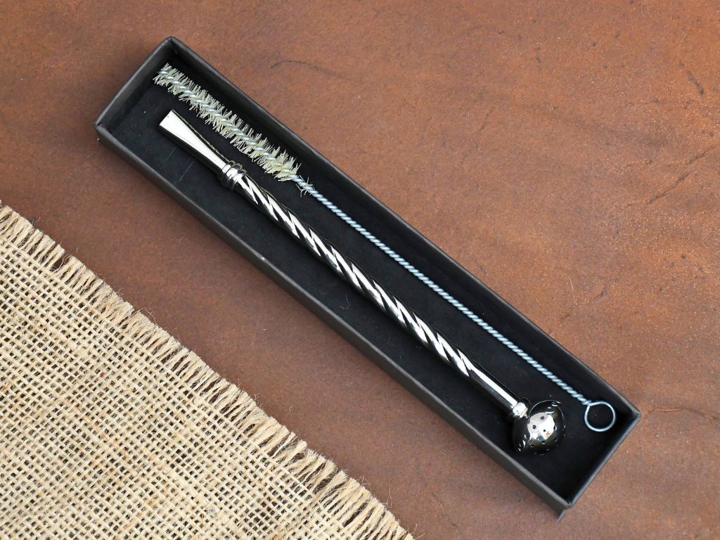 German Silver Mate StrawGaucholife