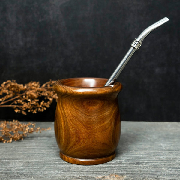 Lignum Vitae Wooden Mate Cup