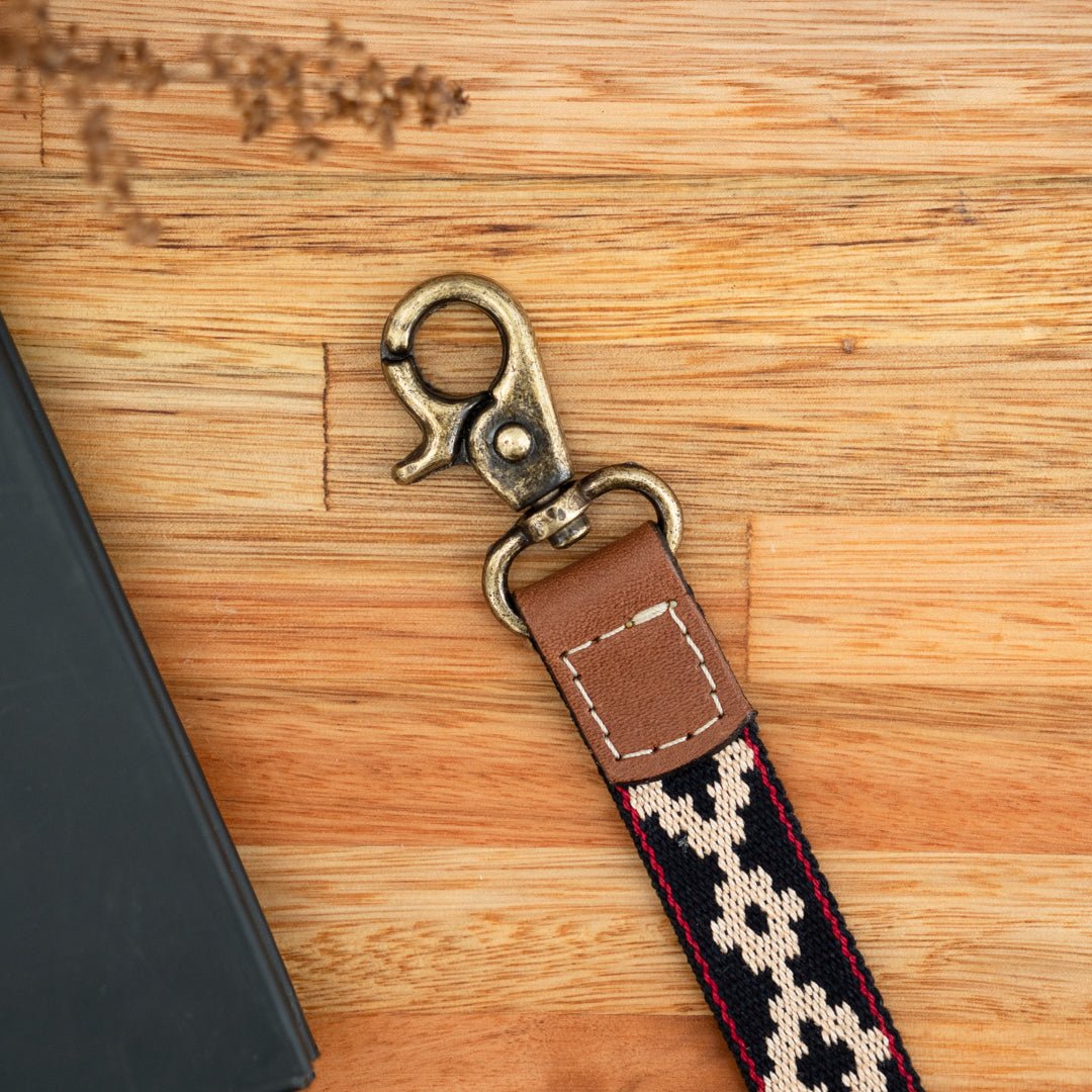 Leather Necklace Lanyard (Black)Gaucholife