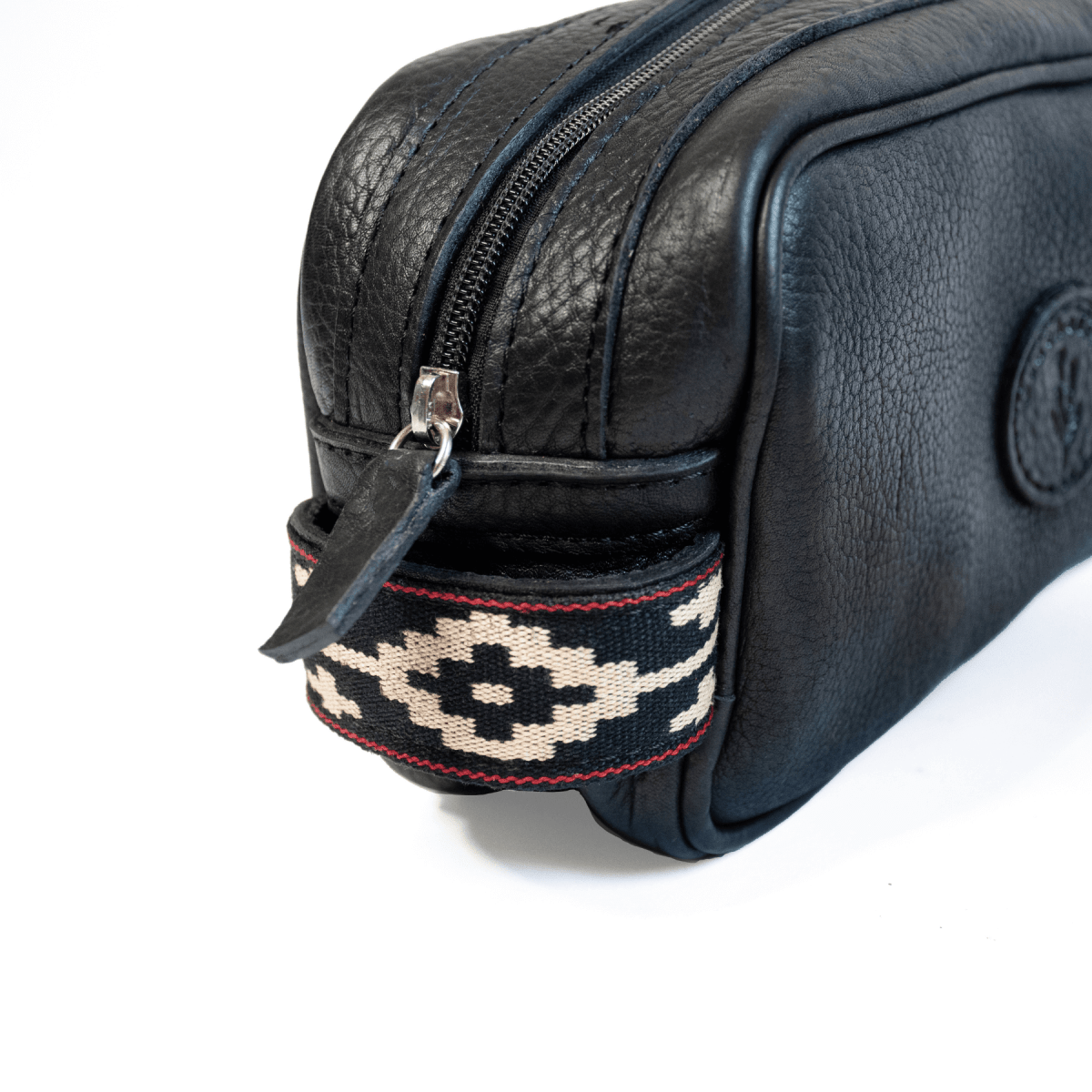 Toiletry Leather BagBlackGaucholife
