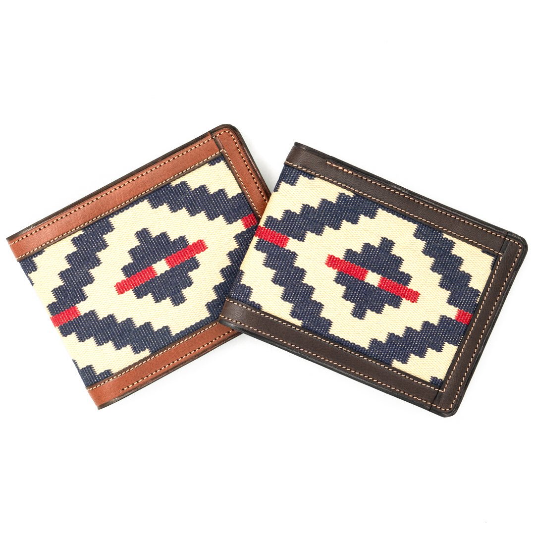 Guarda Pampas Wallet (Blue/Red)TanGaucholife