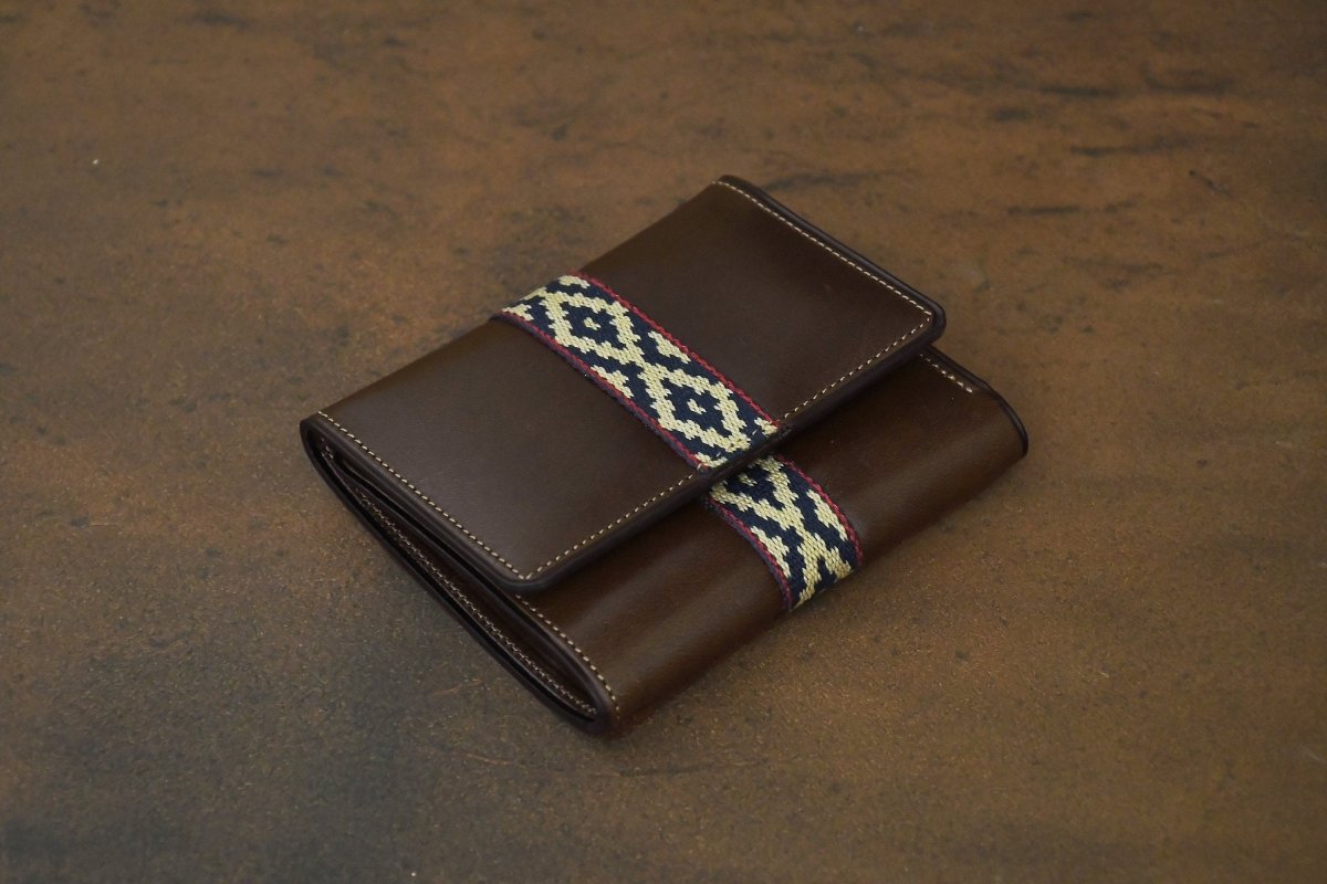 Unisex Premium Woven Trifold WalletGaucholife