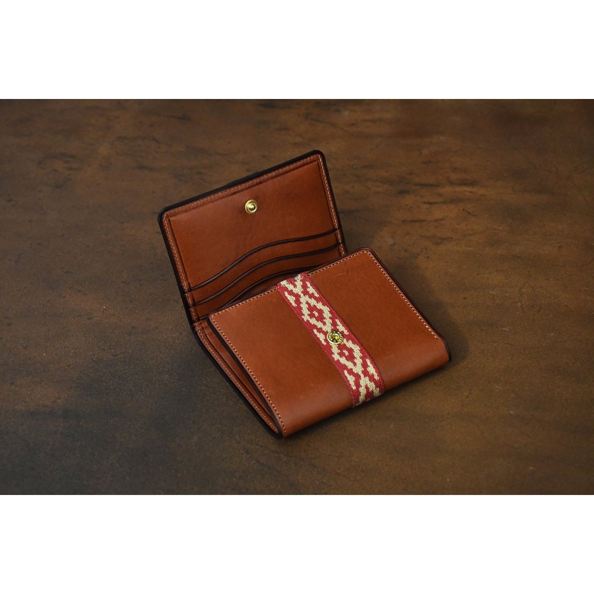 Unisex Premium Woven Trifold WalletGaucholife