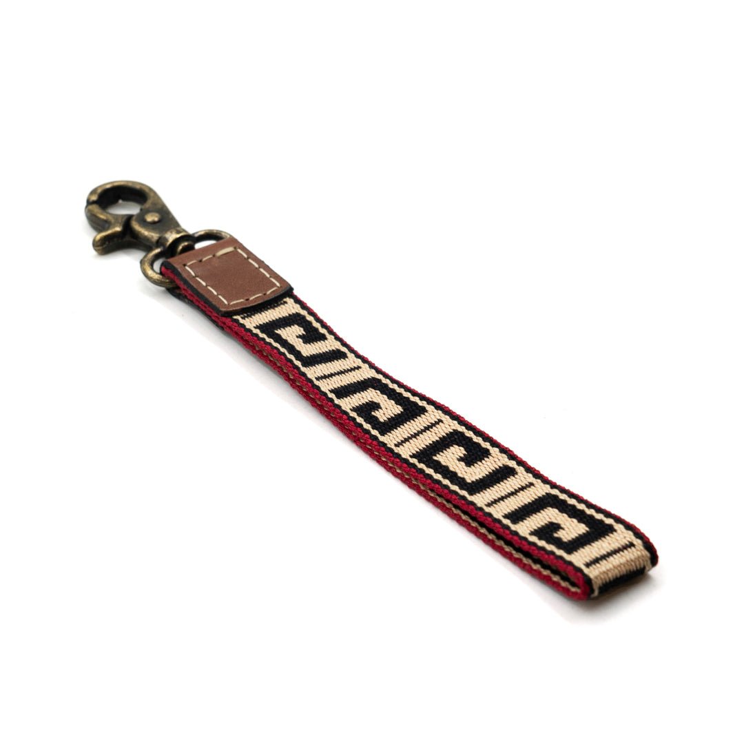 Wrist Lanyard (Greek Black)Gaucholife