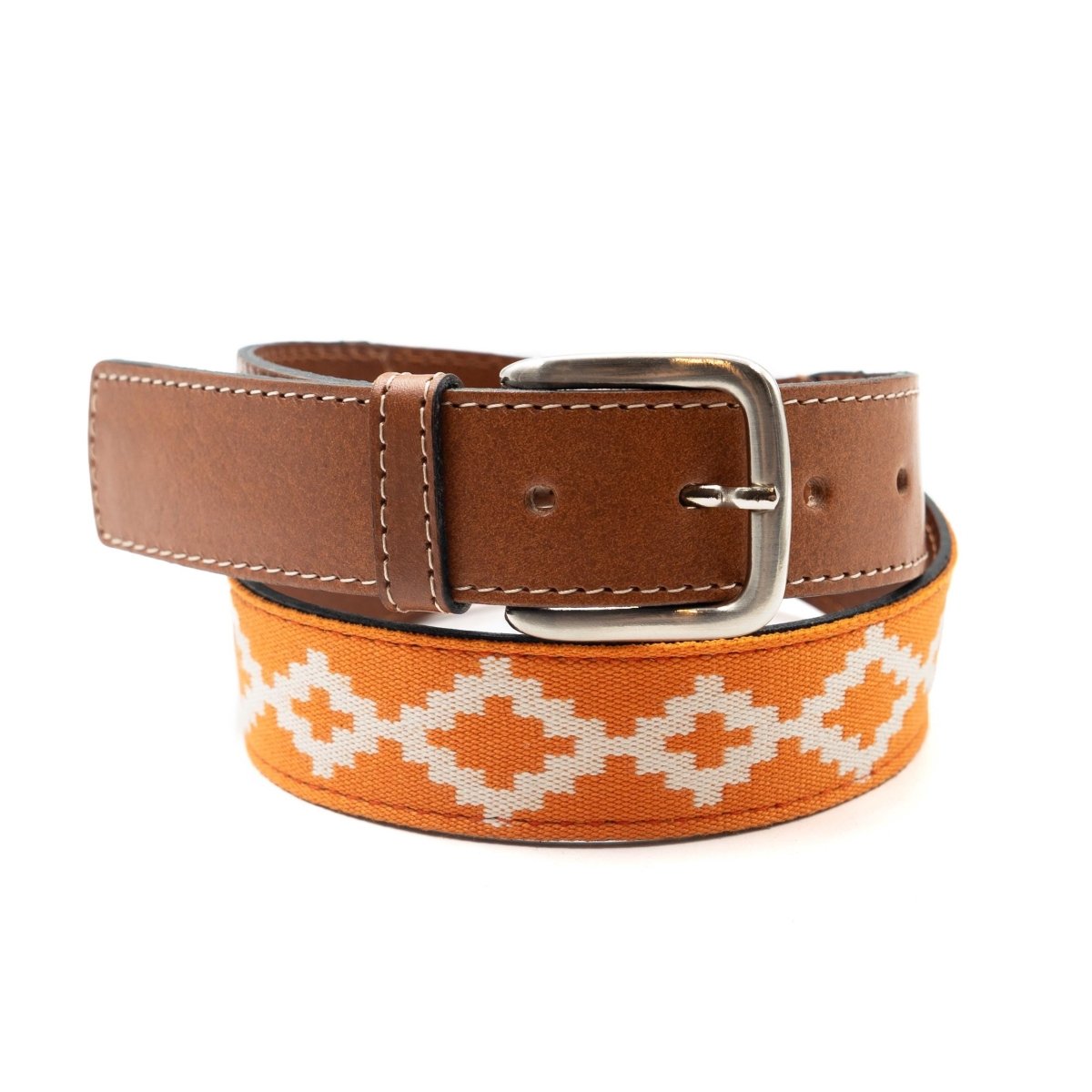 Guarda Pampas Woven Belt (Orange)30 inchesGaucholife