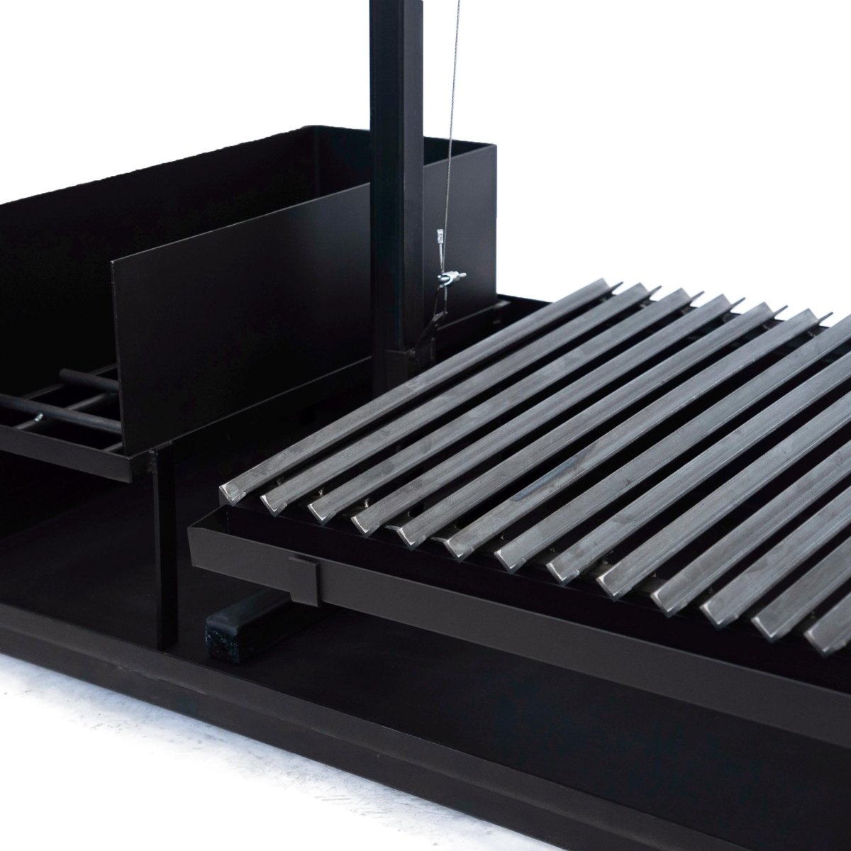 Argentine Iron Medium Santa Maria grill with brasero countertopV ShapeGaucholife