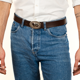 Cinturones con hebilla
