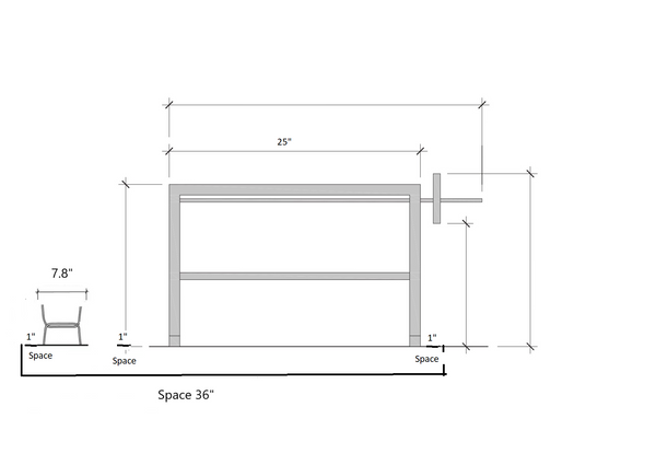 Rejillas para parrilla en forma de V de Santa María