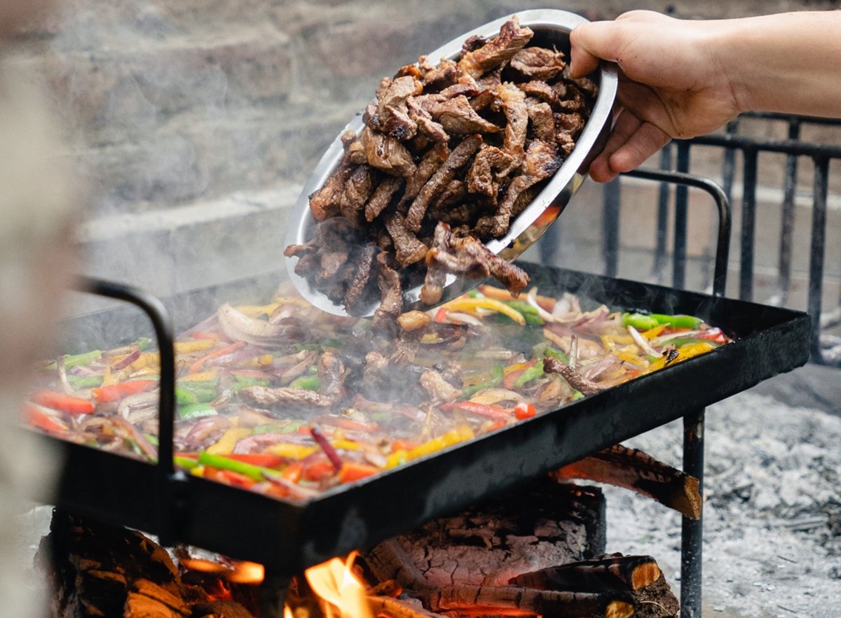 Argentine iron griddle, Plancha for asadosLargeGaucholife