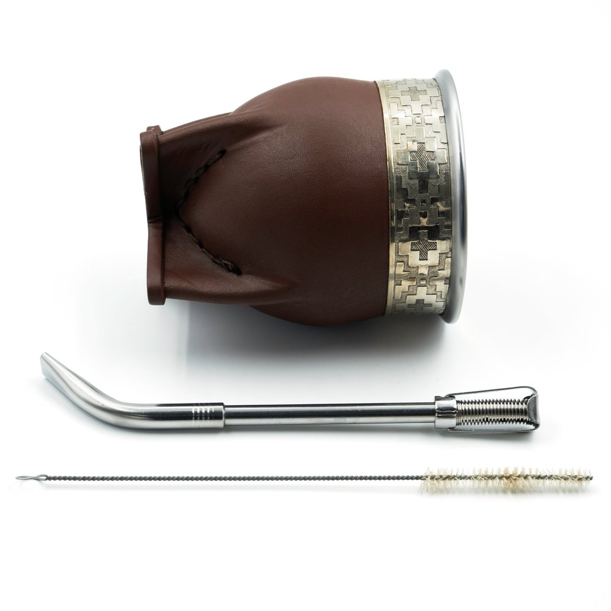 Inox Imperial Mate Cup BrownGaucholife