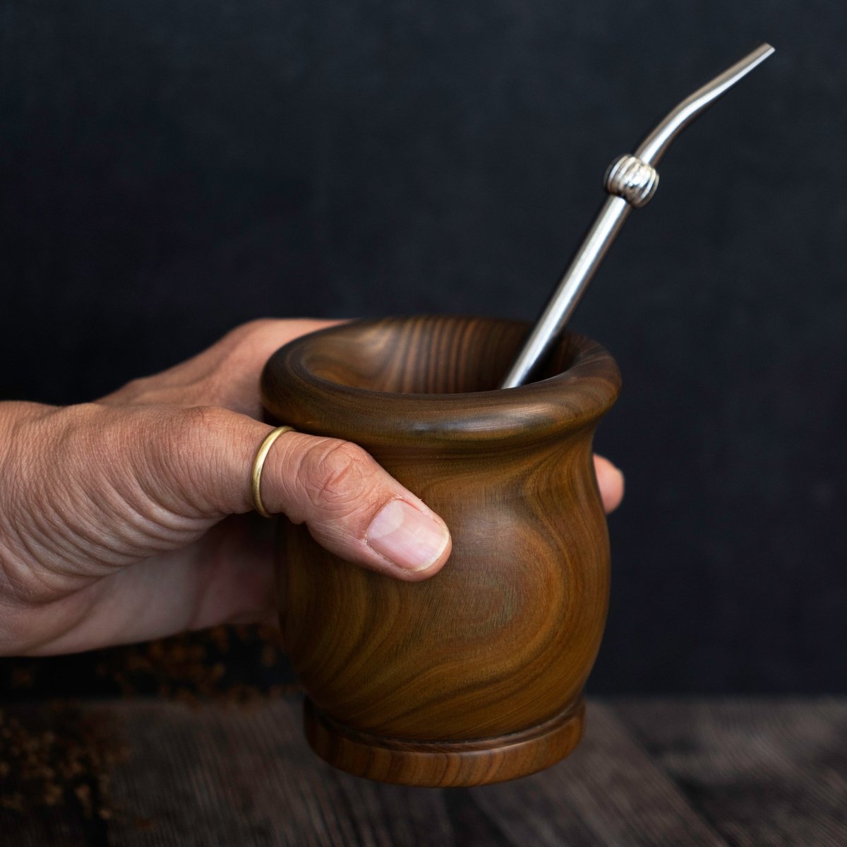 Lignum Vitae Wooden Mate CupGaucholife