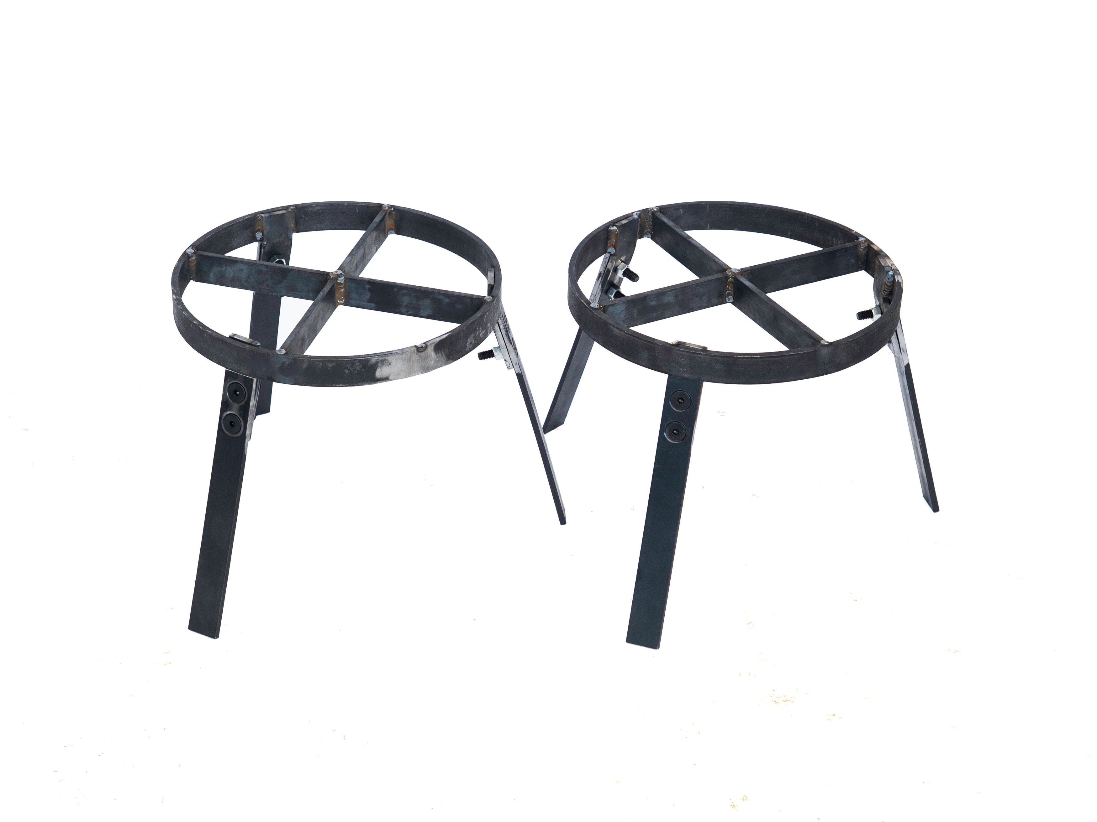 Cooking Stands for the open fire. Heavy Duty Iron Contruccion 11.8 diameter