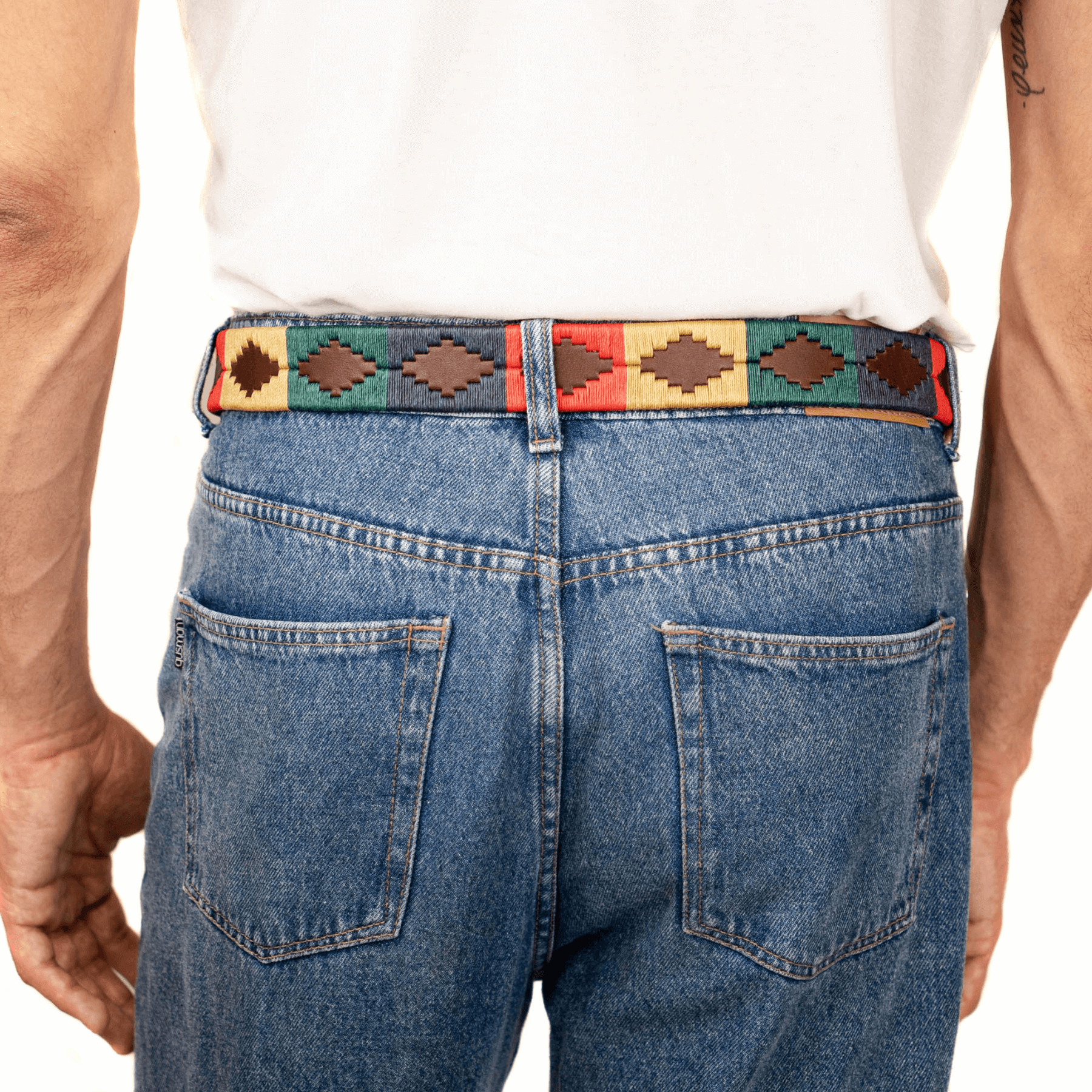 Gaucholife Belts Embroidered Belt (Multicoloured)