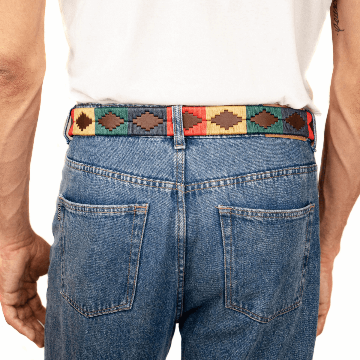 Embroidered Belt (Multicoloured)30 inchesGaucholife