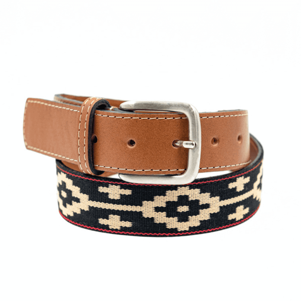 Guarda Pampas Woven Belt (Black)