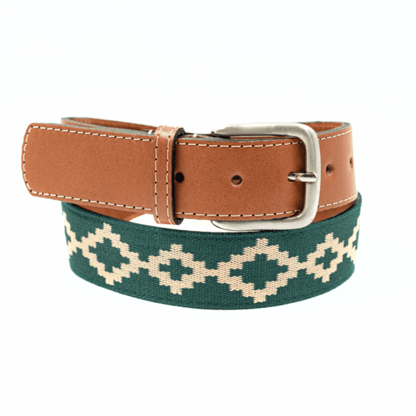Guarda Pampas Woven Belt (Green)