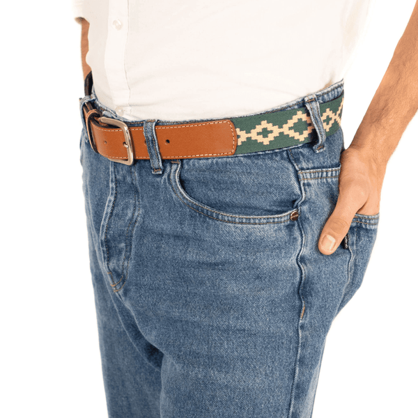 NAVAJO 50s70sVintageWALKing Liberty Gaucho Belt 32inch Rare