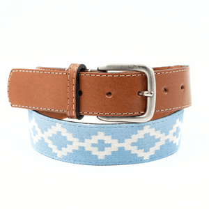 Guarda Pampas Woven Belt (Light Blue)