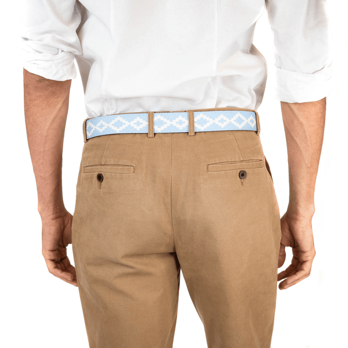 Guarda Pampas Woven Belt (Light Blue)30Gaucholife