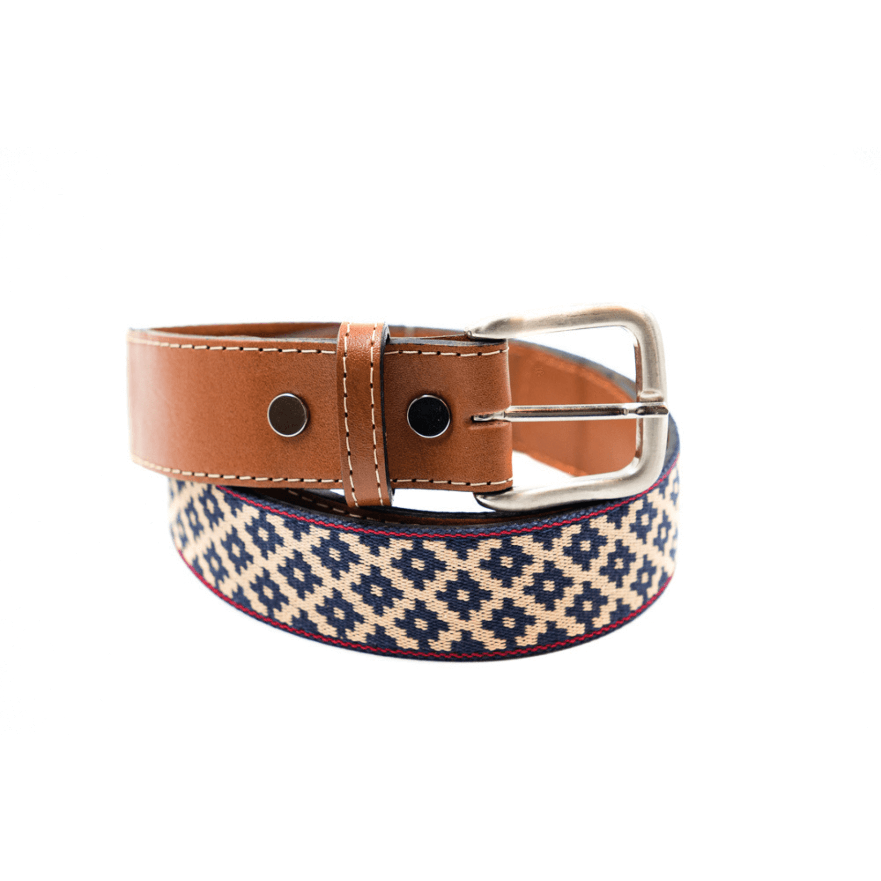 Belts with top interchangeable buckles
