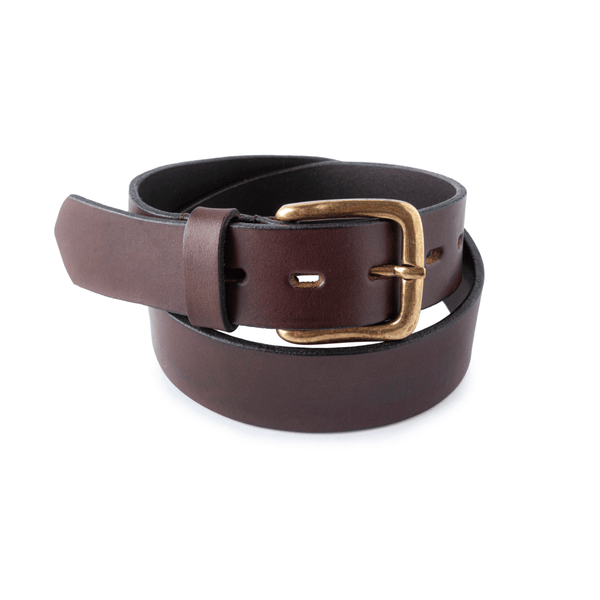 Full Grain Leather Belt  (Brown)