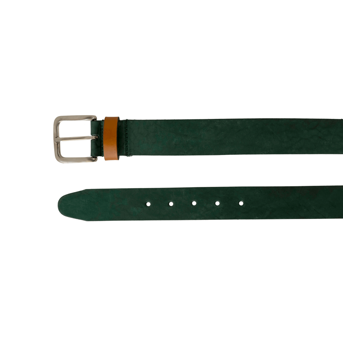 Vegetable - Tanned Leather Polo Belt (Green)30Gaucholife