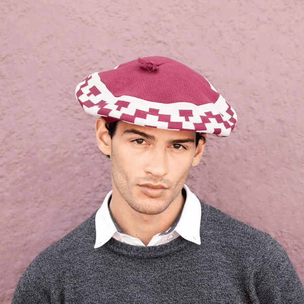 Unisex Guarda Pampa Beret Pampa Bordeaux