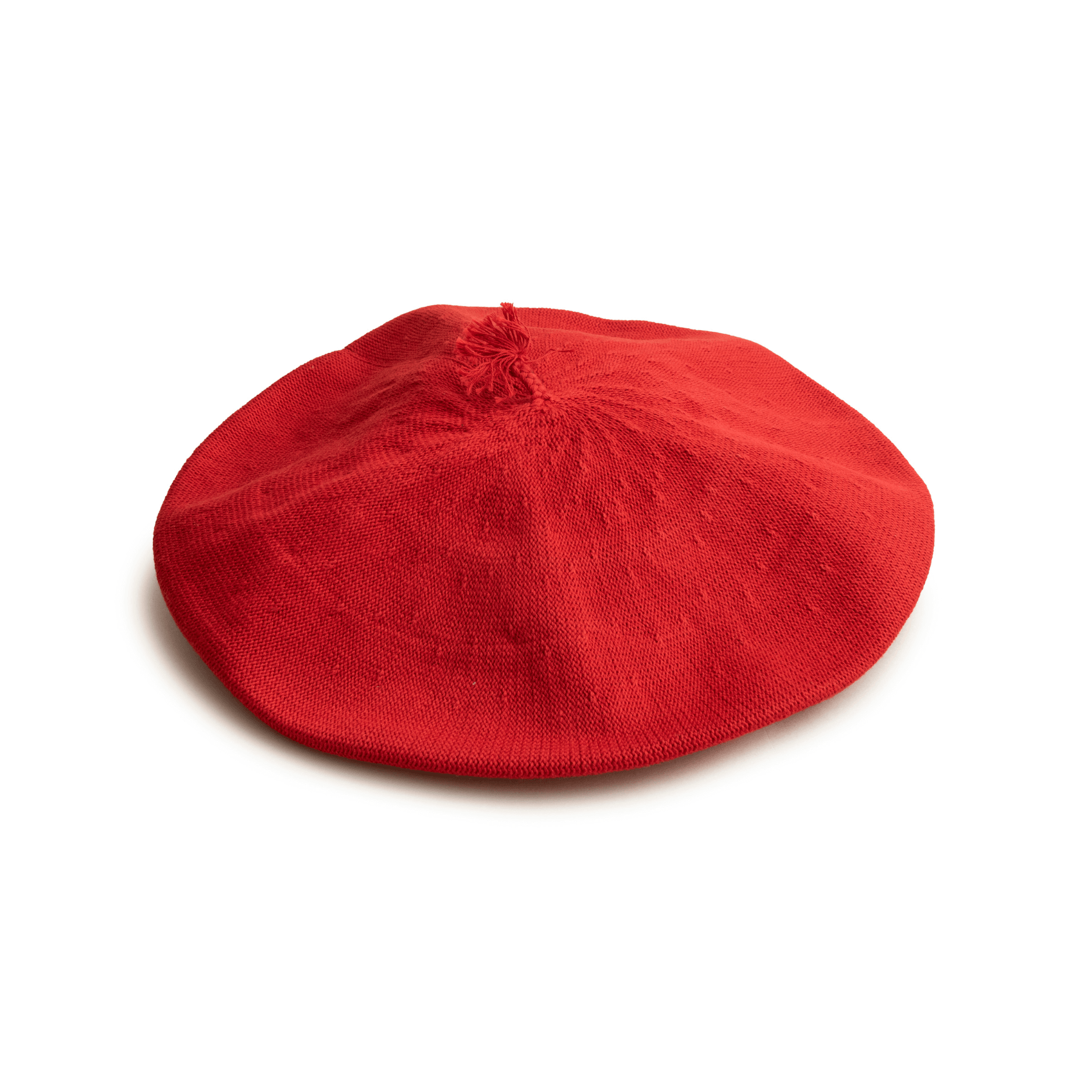 Gaucholife Beret Red Cotton Thread Beret