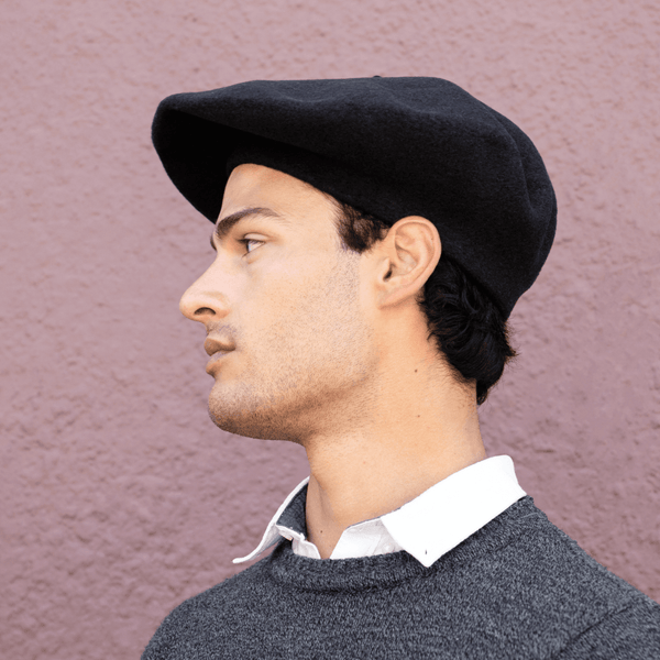 Wool Beret Black