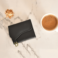 Black Leather Wallet