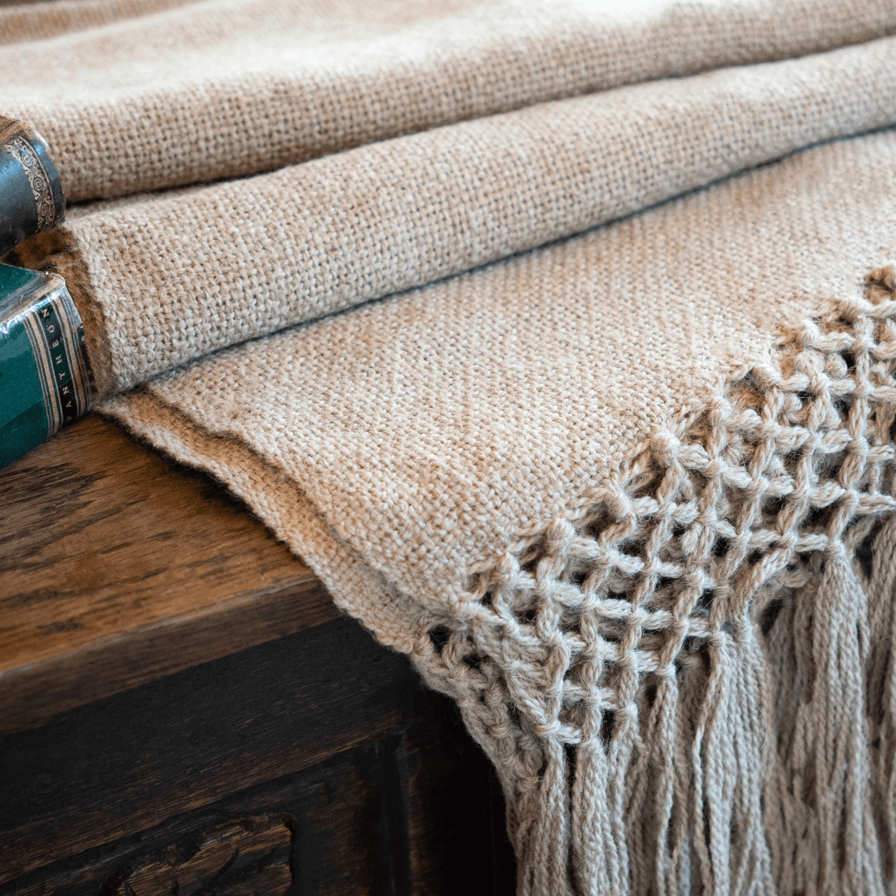 Gaucholife Blankets Beige Llama Wool Blanket