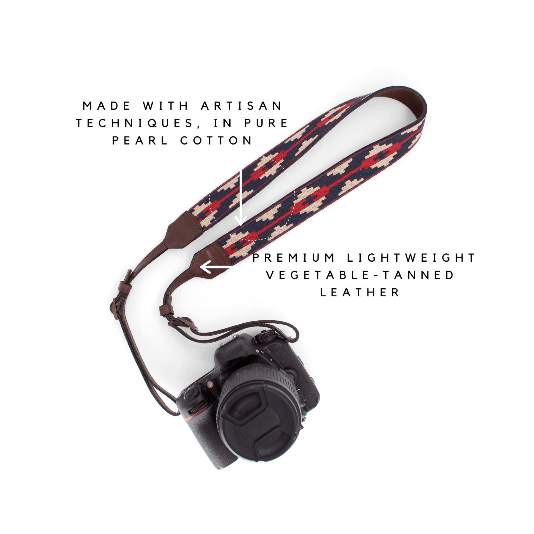 Gaucholife Blue and Red Camera Strap
